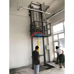 Cargo Elevator Manufacturer - Electric Single Guide Rail Vertical Hydraulic Lift