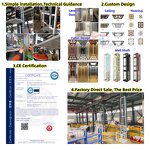 Residential Elevator Manufacturer - CE Certified Outdoor Hydraulic Home Lift