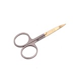 Multifunctional German Stainless Steel Cuticle Scissors Eyebrow Scissors With Curved and Sharp Blades Durable Beauty Scissors