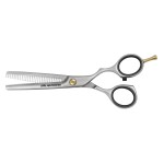 Shears Pre Style Relax 5.5 Inch Offset Professional Ergonomic Steel Hair Thinning Texturizing Cutting and Trimming Scissors