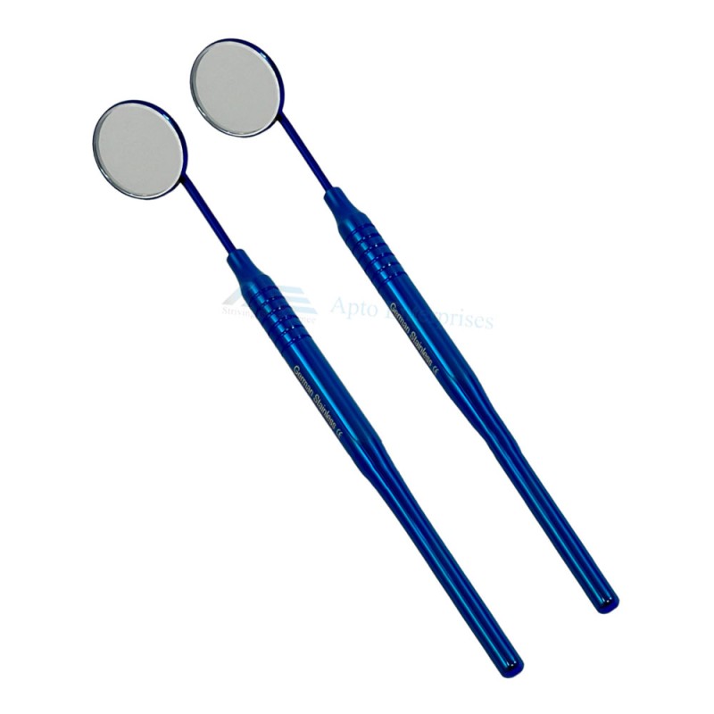 Mirror Set Dental Instrument 3 Pcs with Handle Hygiene Dental Mirror with Handle CE ISO Approved Hot Sales