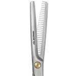 Shears Pre Style Relax 5.5 Inch Offset Professional Ergonomic Steel Hair Thinning Texturizing Cutting and Trimming Scissors