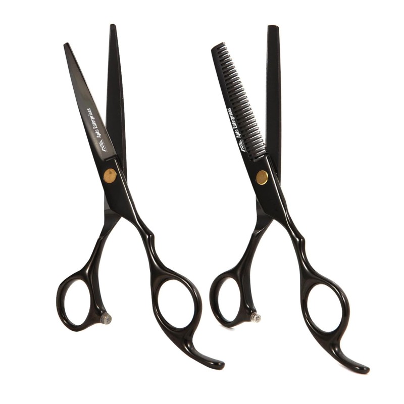 Precision Tools for Hair Cutting and Styling Barber Shears Kit Cutting Scissors Thinning Scissors and Hairdressing Shears