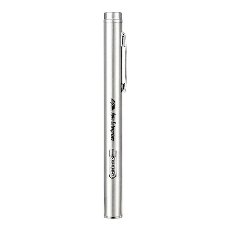 Medical LED Penlight with Pupil Gauge Diagnostic Pen Torch Flashlight for Nurses and Doctors White & Yellow Light Options