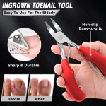 Toe Nail Clippers for Thick Nails Toenail Clippers for Seniors and Adults High Precision Cutting Tool