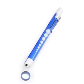 Diagnostic Medical LED Penlight with Pupil Gauge Pen Light Tool for Nurses Doctors and Vision Exams Compact Medical Flashlight