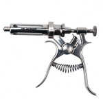 Automatic Veterinary Syringe In Stainless Steel Available In All Sizes Qualities & Types Durable Reusable Injector For Livestock