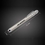 护士和学生诊断笔眼喉瞳孔计和AA电池工具白色LED医疗笔灯供医生使用