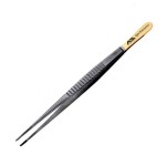 McIndoe 150mm手动解剖钳镊子不锈钢夹敷料钳用于实验室使用塑料材料