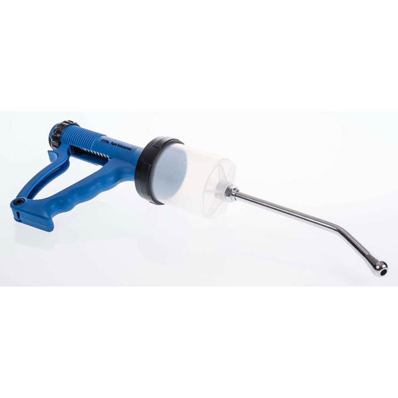 Livestock Drench Gun for Cattle Sheep Goats and Horses Durable Veterinary Oral Drenching Syringe for Medication Supplements