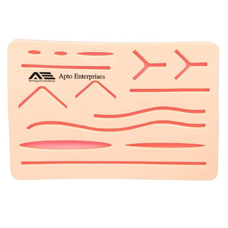 Suture Practice Pad for Medical Education and Practice and Improve Suturing Skills by Apto Enterprises