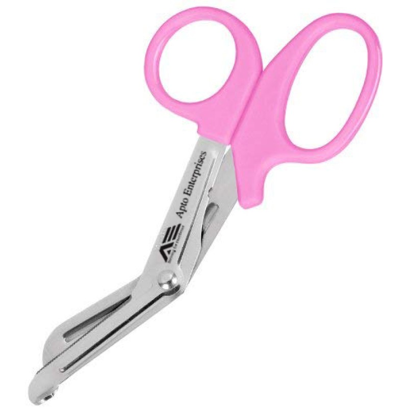 Utility Bandage Nursing Scissors Plastic Handle Class I Instrument CE Certified Hospital Use Steel Stainless Scissors Manual