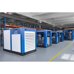 Screw Air Compressor Factory - OEM Energy Saving Lubricated 8-10bar Electric Rotary for Industrial Use
