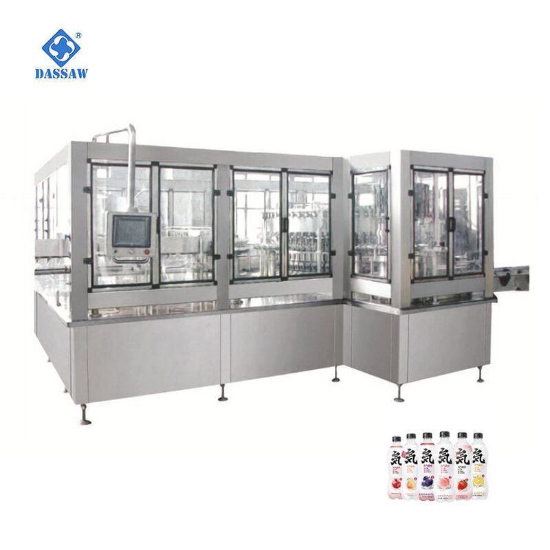 Beverage Filling Machine Factory - OEM Fully Automatic Electric for PET Plastic Bottle Milk Beer