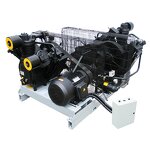 Piston Air Compressor Factory - OEM New Stationary Lubricated PLC Pump 30Bar Shang Air 1.2m/min