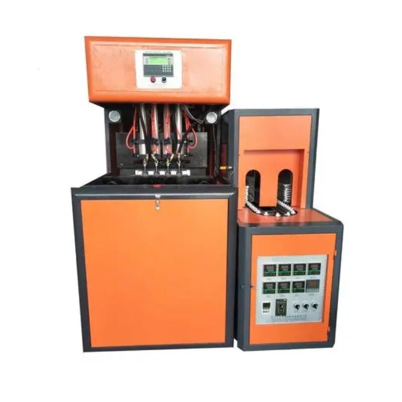 PET Bottle Blowing Machine Factory - OEM Semi-automatic for 500ml Beverage Bottles 5000 Bottles/Hour