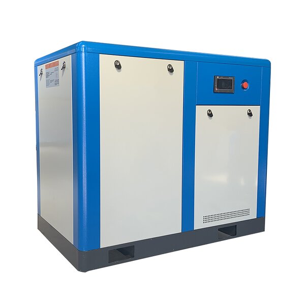 Rotary Screw Air Compressor Factory - OEM Industrial Save Energy High Efficiency 7-12bar 15-37KW