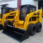 Skid Steer Loader Manufacturer - CE/EPA Mini Track 4x4 Wheel Loader for Sale