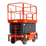 Aerial Work Platform Manufacturer - Small Mobile Shear Electric Lift Platform