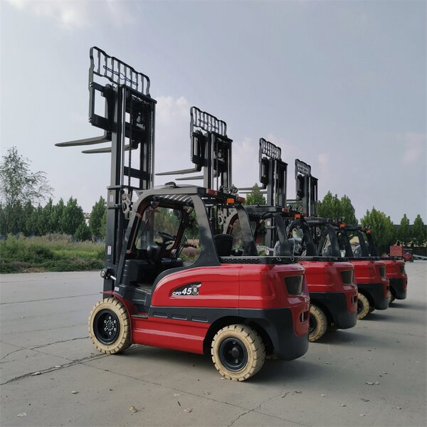 Electric Forklift Manufacturer - 2-4 Ton CE Farm Battery Four Wheel Forklift