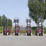 Electric Forklift Manufacturer - 2-4 Ton CE Farm Battery Four Wheel Forklift