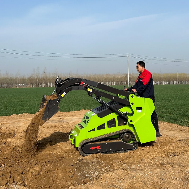 Skid Steer Loader Manufacturer - Fast Shipping 1 Ton Crawler Mini Skidsteer