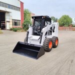Skid Steer Loader Manufacturer - CE/EPA Mini Track 4x4 Wheel Loader for Sale