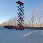 Scissor Lift Manufacturer - 6-12m Self Propelled Aerial Work Platform