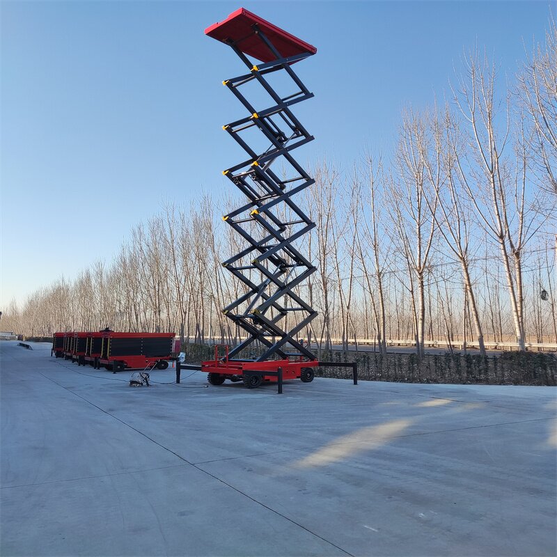 Scissor Lift Manufacturer - 6-12m Self Propelled Aerial Work Platform