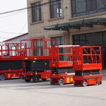 Scissor Lift Manufacturer - 4-18m 500kg Self Propelled Electric Platform