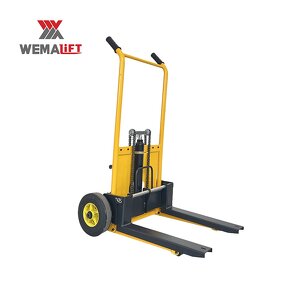 Pallet Stacker Manufacturer - China Factory 1100mm Small 4 Post Electric Stacker