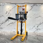 Stacker Manufacturer - Economical Mini Fork Lift Hand Winch Stacker