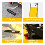 Hydraulic Lift Platform Manufacturer - New Arrival 100kg Hand Scissor Mobile Table