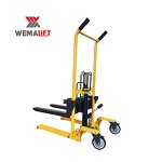 Pallet Stacker Manufacturer - China Factory 1100mm Small 4 Post Electric Stacker
