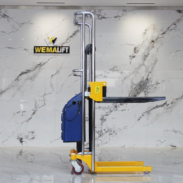 Pallet Stacker Manufacturer - Warehouse Titan Battery Mini Electric Pallet Stacker