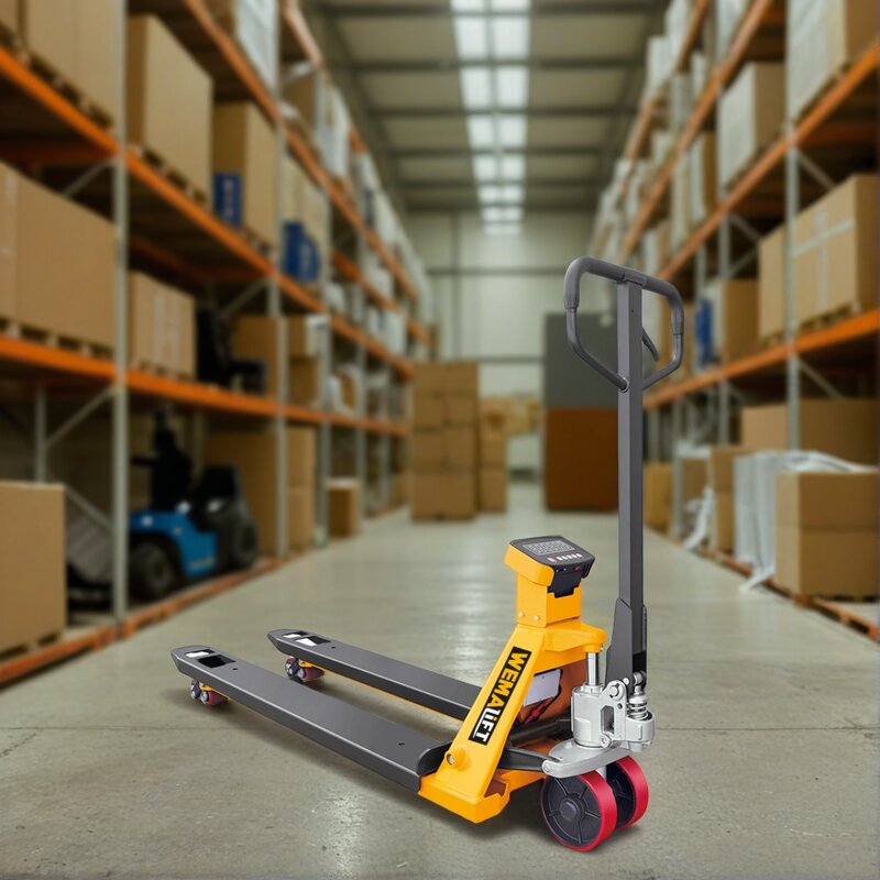 Pallet Truck Manufacturer - Professional Weight Scale Pallet Jack with Weighing