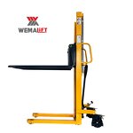 Stacker Manufacturer - Economical Mini Fork Lift Hand Winch Stacker