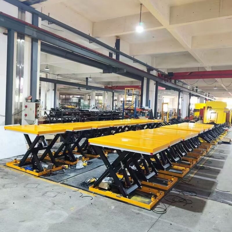 Lift Table Manufacturer - Pallet Pusher Custom Scissor Lifting Mobile Platform