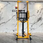 Stacker Manufacturer - Economical Mini Fork Lift Hand Winch Stacker