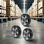 Forklift Wheel Manufacturer - New 48V Truck Jack Load Caster Nylon PU Rubber