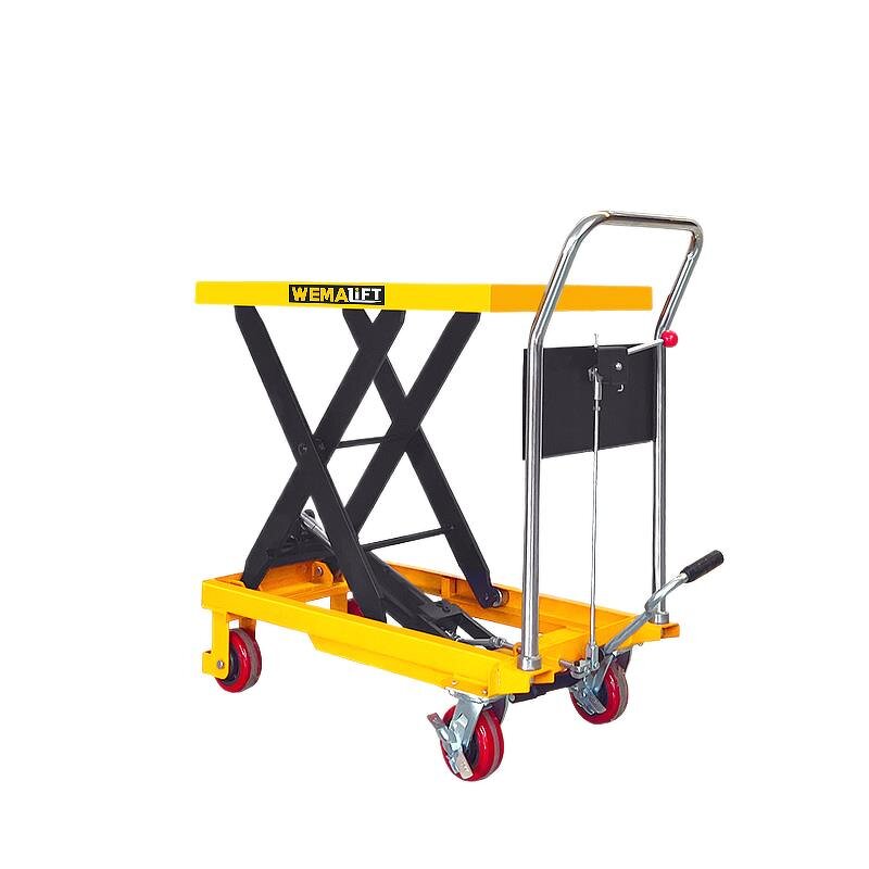 Lift Table Manufacturer - Warehouse Ace Manual Mobile Loading Lift Table