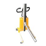 Roll Lifter Manufacturer - Semi Electric 150kg Boom Jumbo Roll Lifter
