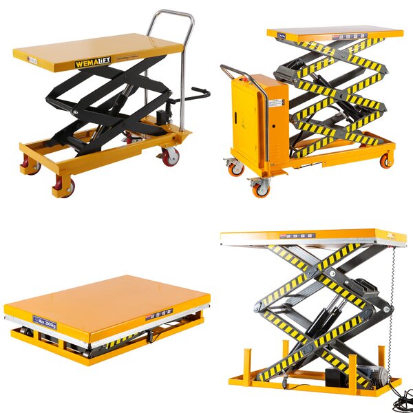 Scissor Lift Manufacturer - 4.5 Ton Hydraulic Hand Scissor Lift Trolley