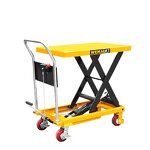 Lift Table Manufacturer - Warehouse Wizard Hydraulic Manual Mobile Loading Table