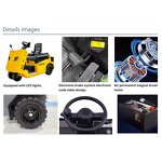 Tow Tractor Manufacturer - CE 3-5 Ton Smart Mini Tugger Airport Tow Tractor