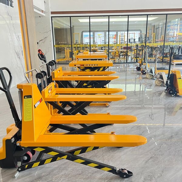 Pallet Jack Manufacturer - Portable Electric High Lift Pallet Truck with Sensor