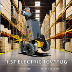 Forklift Truck Manufacturer - Big Rubber Wheel All Electric Mountain Type Forklift