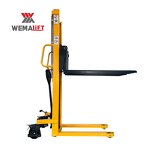 Stacker Manufacturer - Economical Mini Fork Lift Hand Winch Stacker