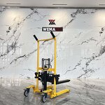 Pallet Stacker Manufacturer - New 500kg Manual Hand Hydraulic Roller Lifter