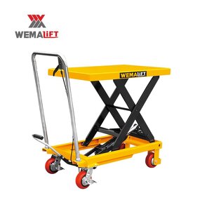 Lift Table Manufacturer - Load Elevator Manual Hydraulic Mobile Loading Table